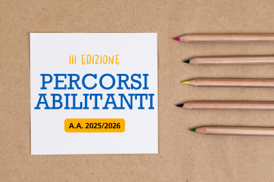 Pubblicati i bandi per l’ammissione ai percorsi abilitanti a.a. 2025/2026 – Domande dal 3 al 13 febbraio